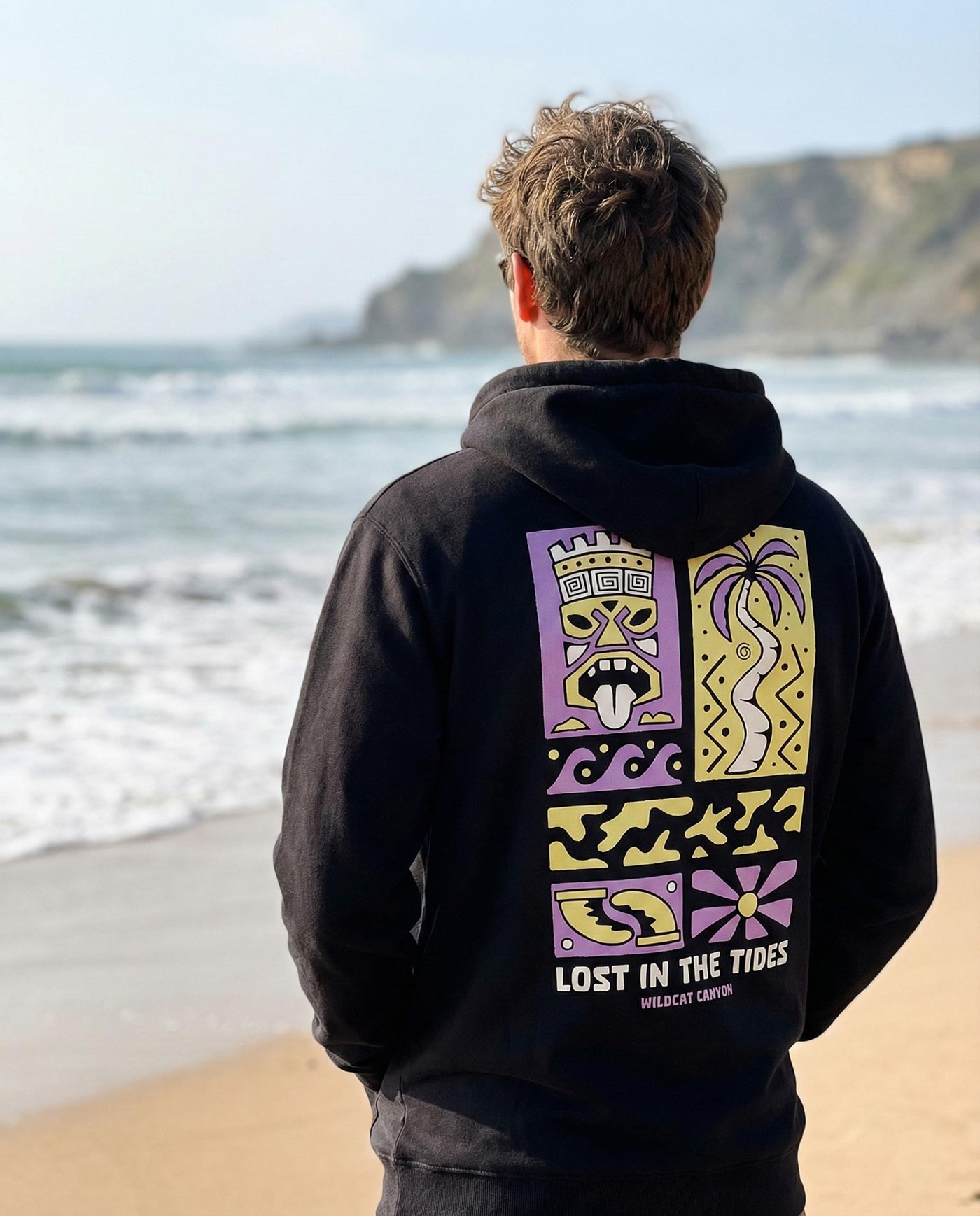 men's organic cotton surf hoodie