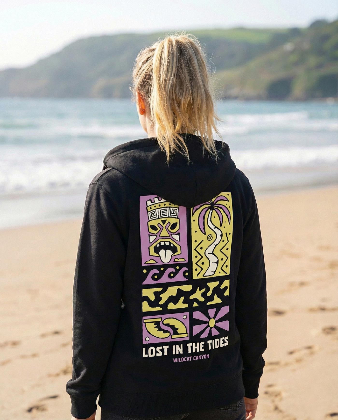 women's organic cotton surf hoodie