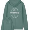 Wildcat Canyon Wanderlust Adventures Unisex Organic Cotton Hoodie in Green Bay