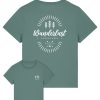 Wildcat Canyon Wanderlust Adventures Women's Organic Cotton T-Shirt in Green Bay