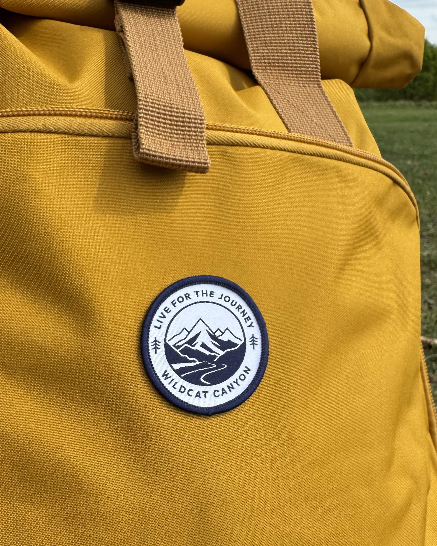 Ranger - Large Roll-Top Eco-Backpack (Navy) - Image 4