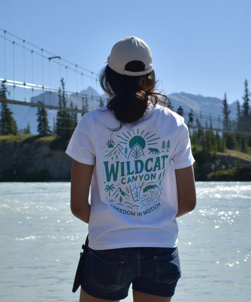 Alternative view of Freedom In Motion – Women's Organic Cotton T-Shirt