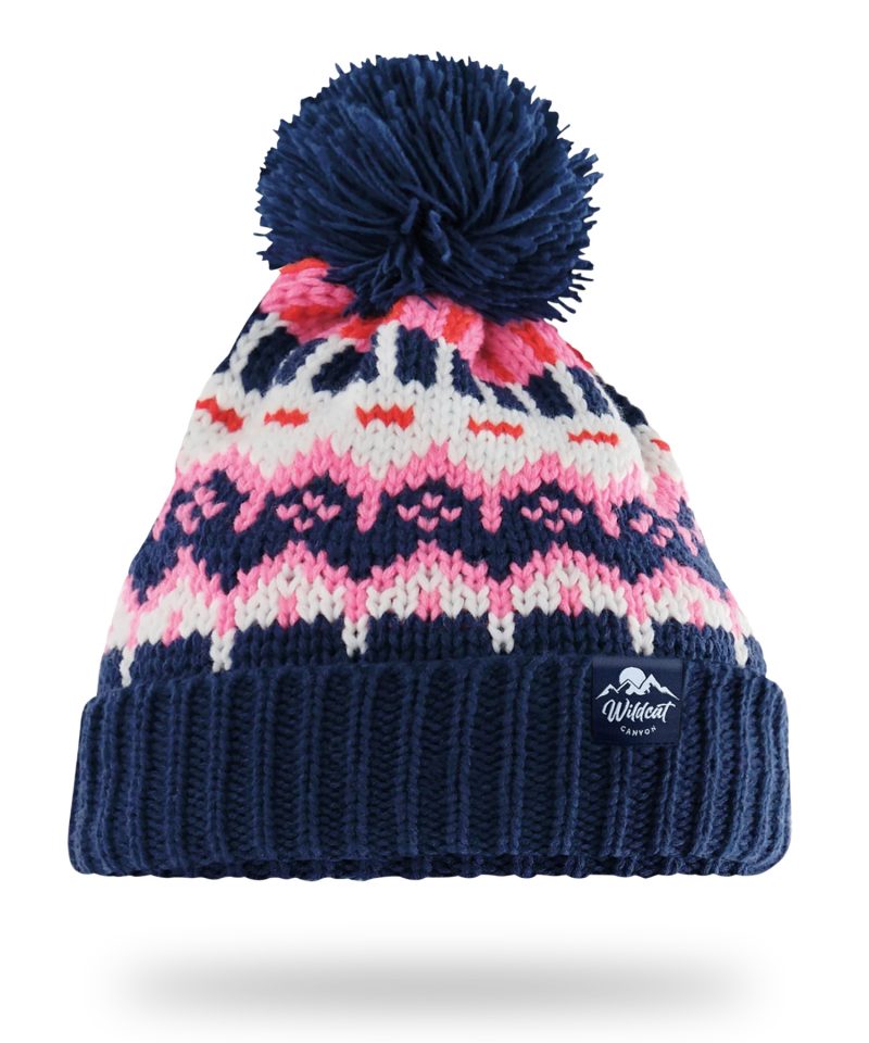 Arctic Star - Adults Bobble Hat (Snow Blossom)