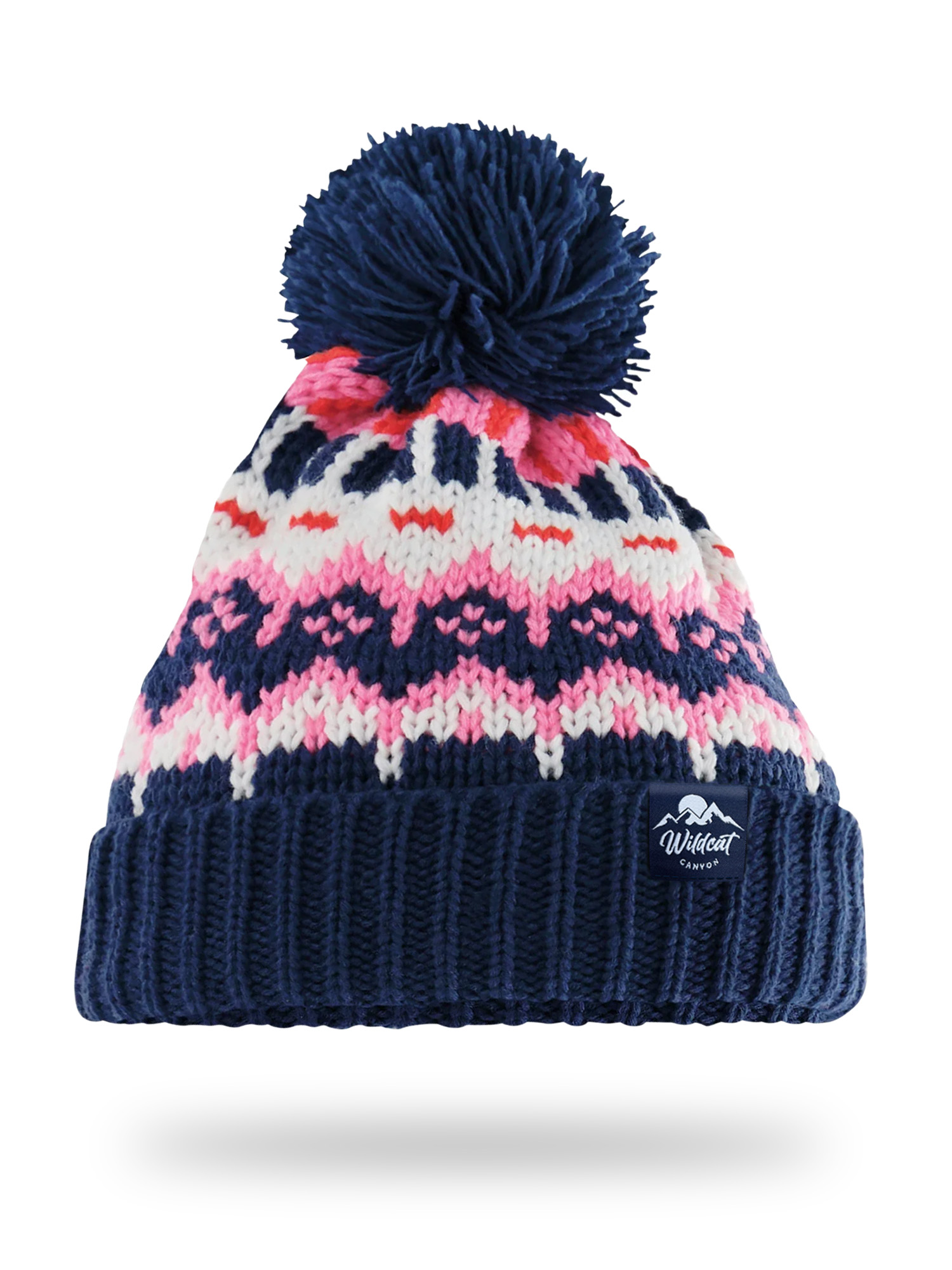 Arctic Star - Adults Bobble Hat (Snow Blossom)
