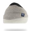 Skyline - Adults Cotton Beanie (Black/Grey)