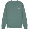 Wildcat Canyon Alpine Adventures Unisex Embroidered Organic Cotton Sweatshirt in Green Bay