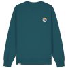 Wildcat Canyon Peaks and Pines Unisex Embroidered Organic Cotton Sweatshirt in Stargazer