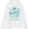 Wildcat Canyon Freedom In Motion Unisex Organic Cotton Hoodie in White
