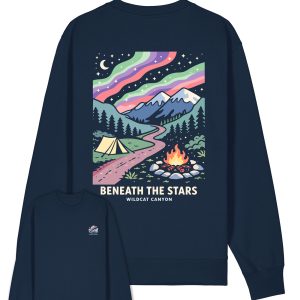 Beneath The Stars - Unisex Organic Cotton Sweatshirt