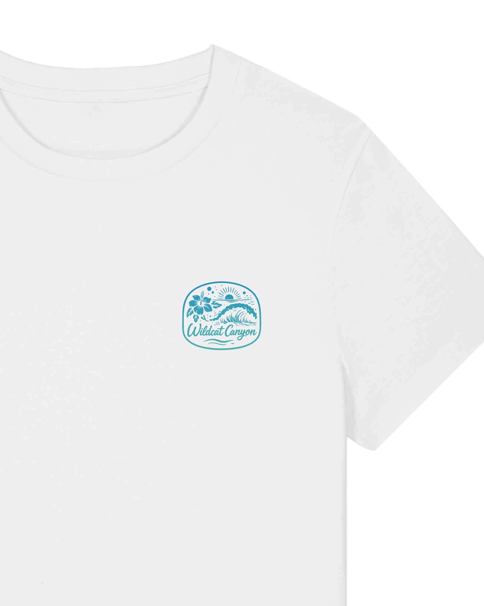 Wildcat Canyon Where The Tide Takes Us Women's Organic Cotton T-Shirt in White