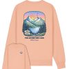 Wildcat Canyon The Adventure Club Women's Organic Cotton Sweatshirt in Fraiche Peche