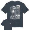 Wildcat Canyon We Live For Adventure Men's Organic Cotton T-Shirt in India Ink Grey