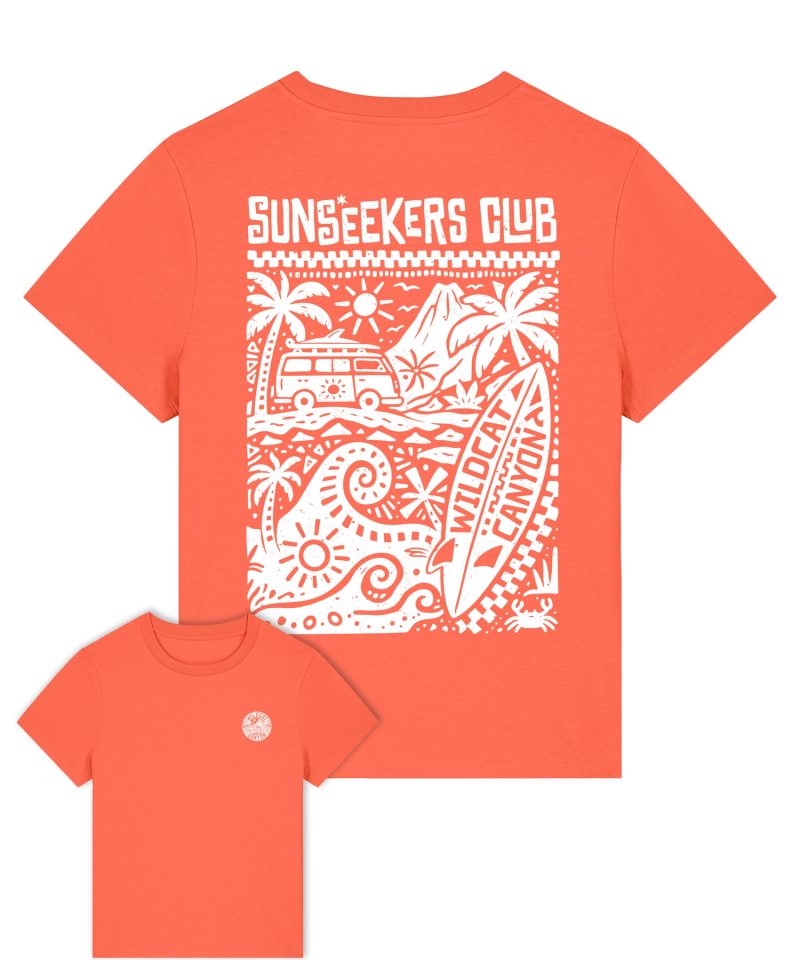 Wildcat Canyon Sunseekers Club Women's Organic Cotton T-Shirt in Fiesta