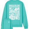 Wildcat Canyon Sunseekers Club Unisex Organic Cotton Sweatshirt in Pool Blue