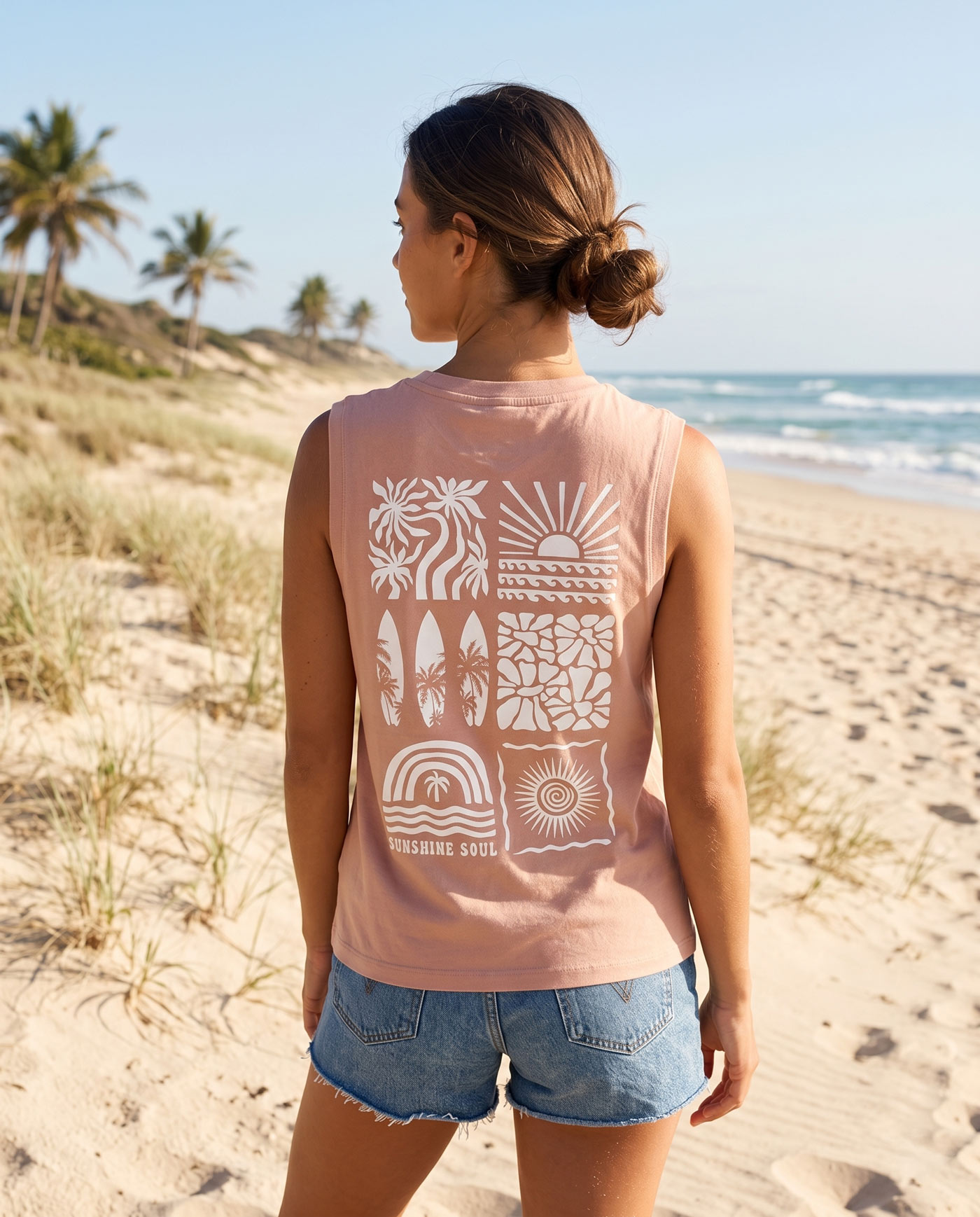 Sunshine Soul – Women's Organic Cotton Vest - Image 2