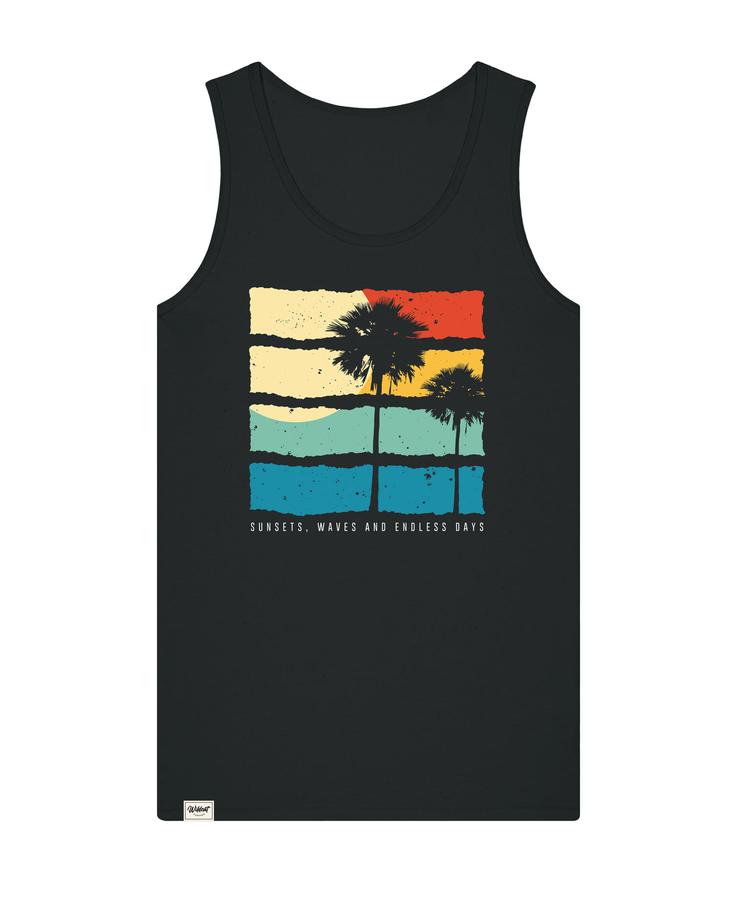 Sunsets, Waves & Endless Days - Men's Organic Cotton Vest