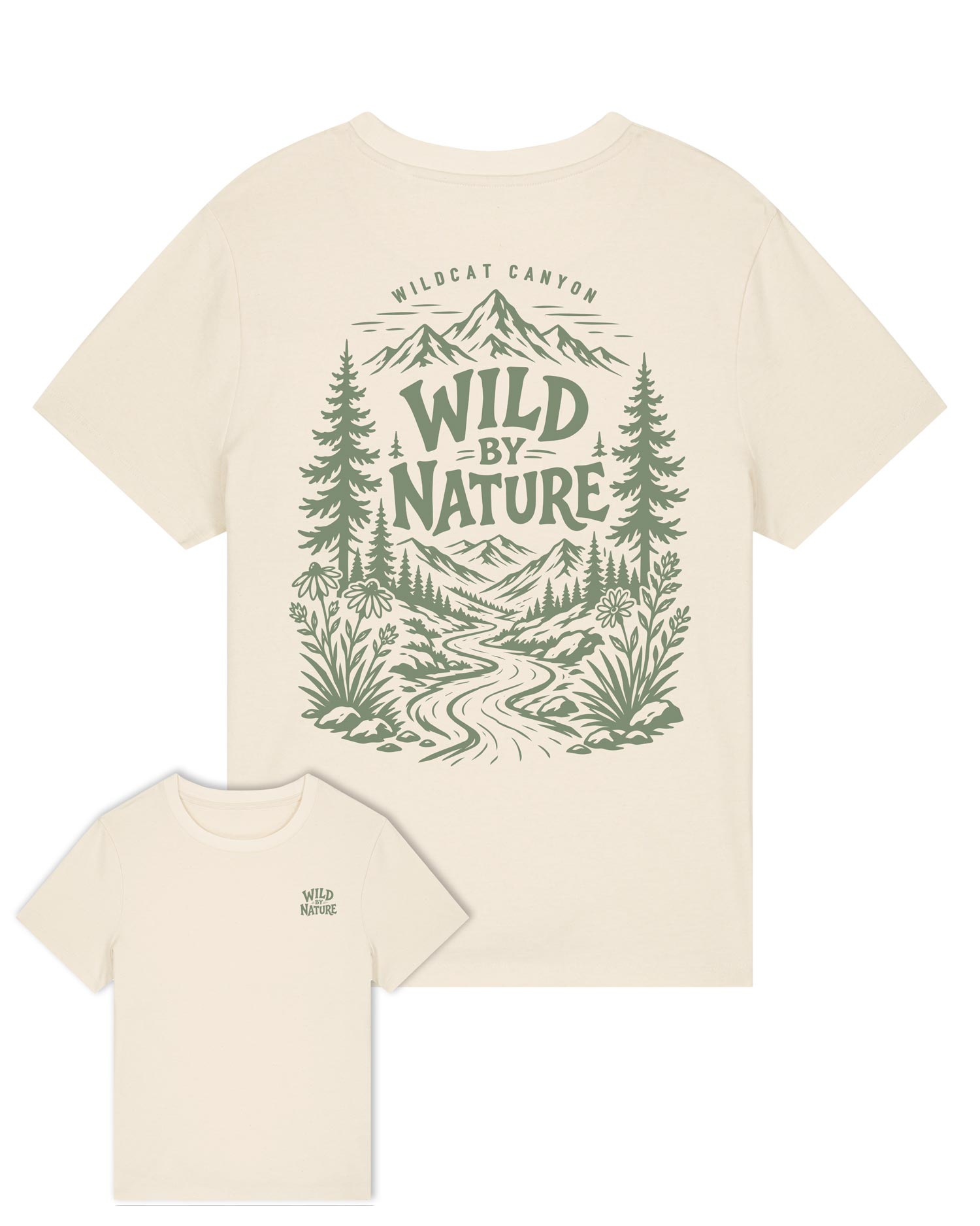 Wild By Nature – Women's Organic Cotton T-Shirt