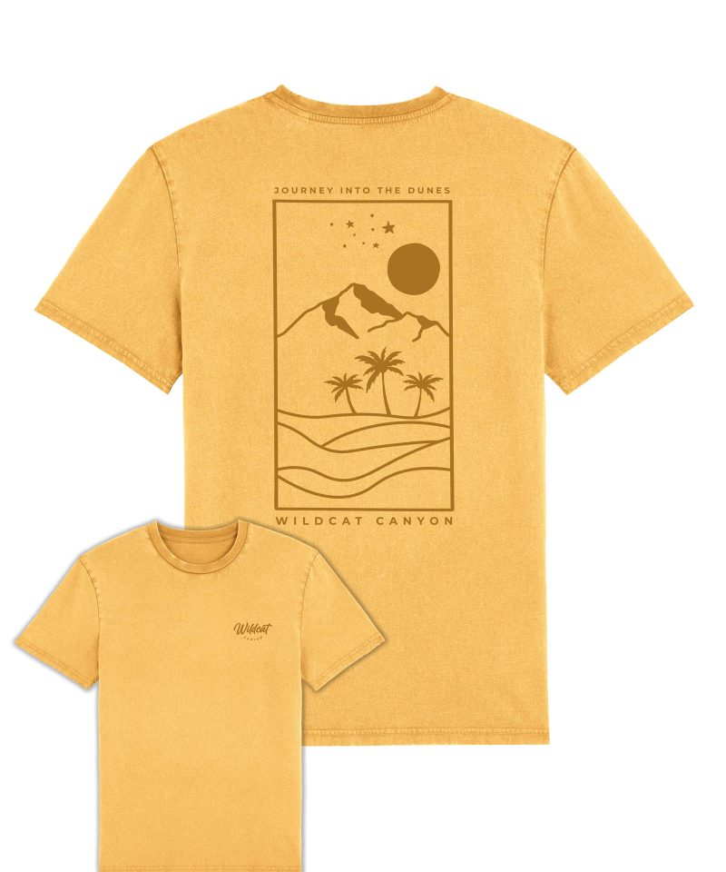 Journey Into The Dunes - Unisex Organic Cotton Vintage T-Shirt