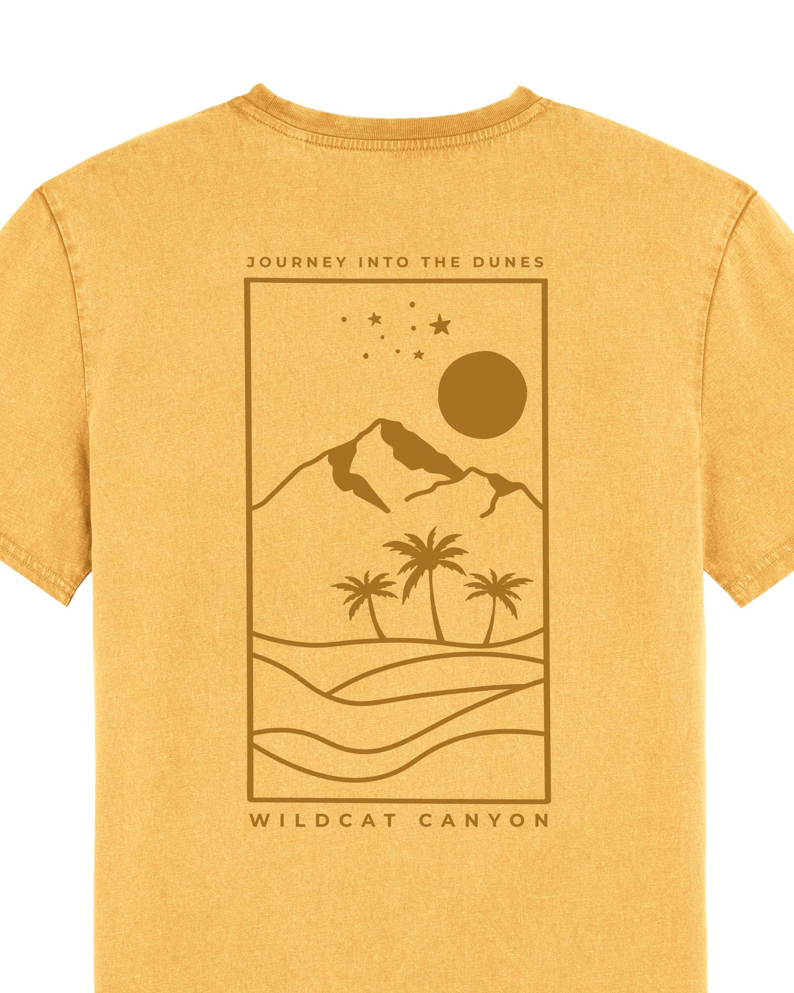 Journey Into The Dunes - Unisex Organic Cotton Vintage T-Shirt - Image 5