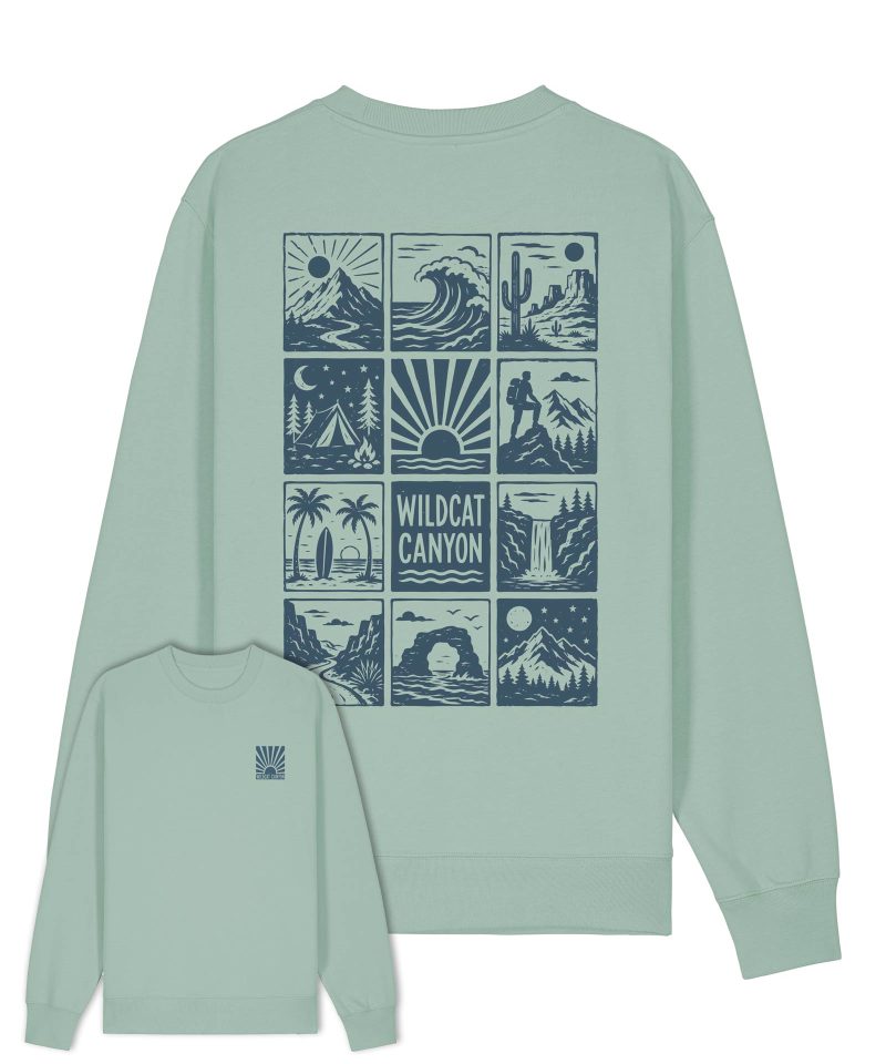 Wild Moments - Unisex Organic Cotton Sweatshirt