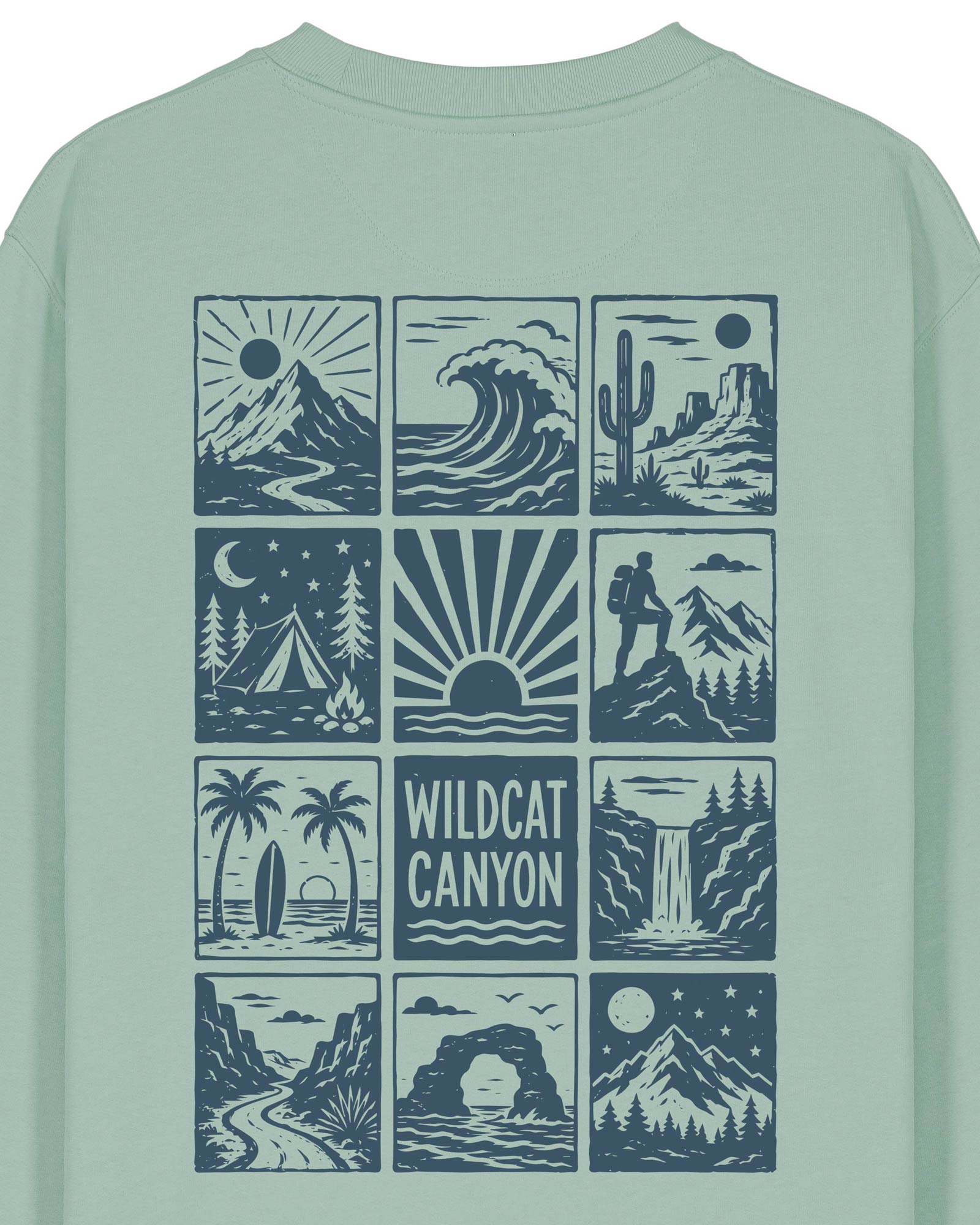 Wild Moments - Unisex Organic Cotton Sweatshirt - Image 2