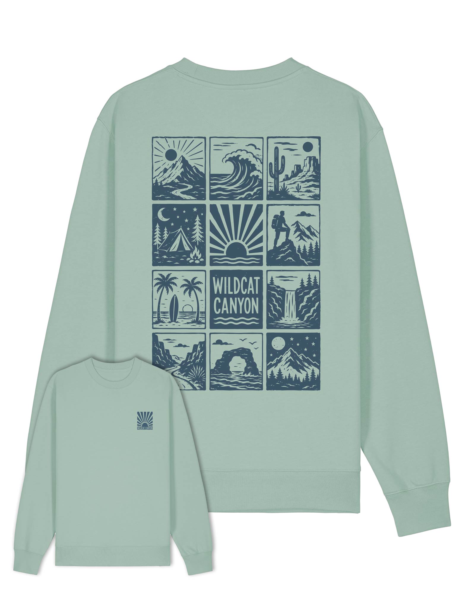 Wild Moments - Unisex Organic Cotton Sweatshirt
