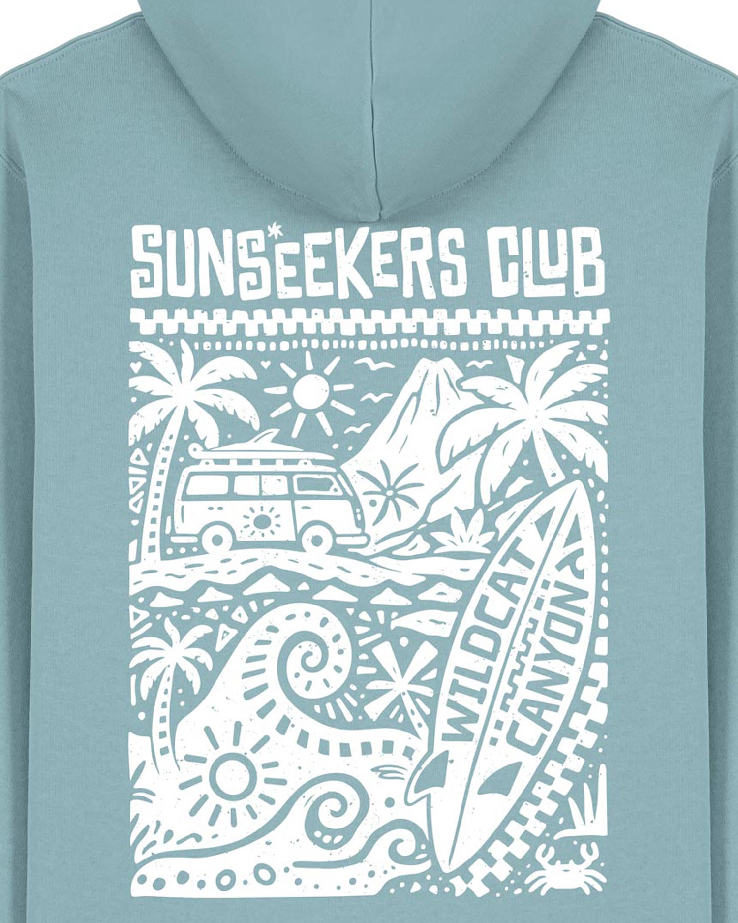 Sunseekers Club - Unisex Organic Cotton Hoodie - Image 3