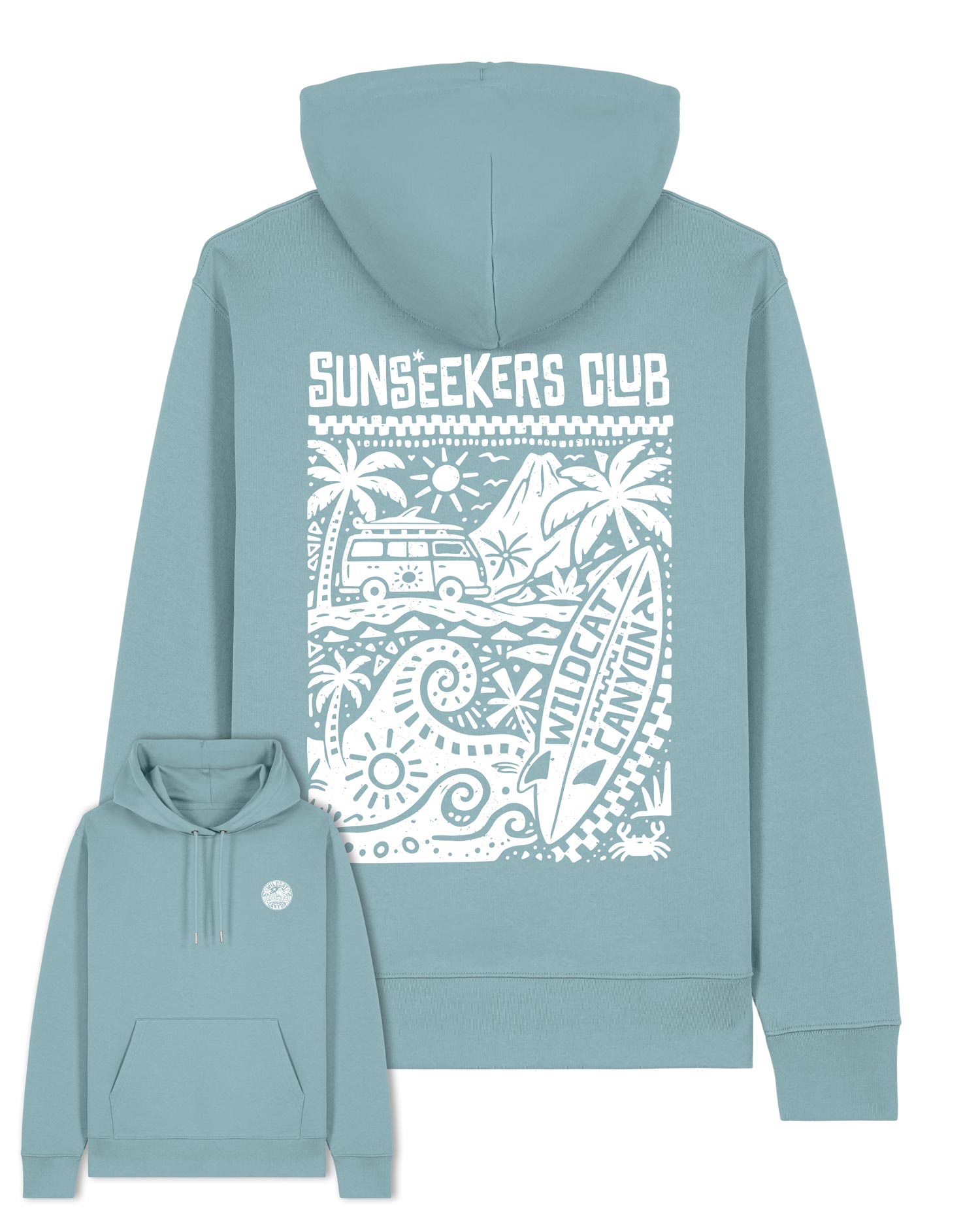Sunseekers Club - Unisex Organic Cotton Hoodie