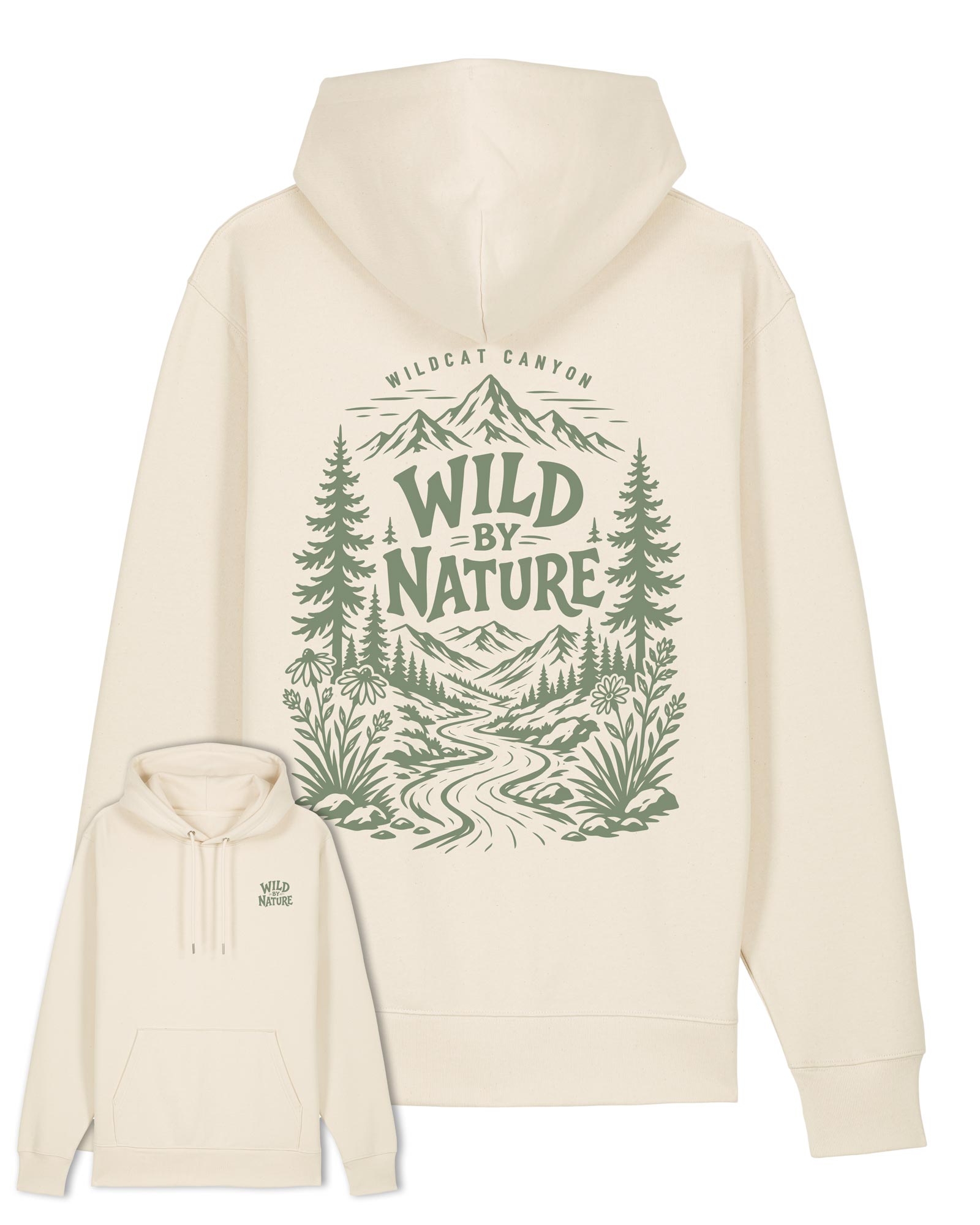 Wild By Nature – Women's Organic Cotton Hoodie