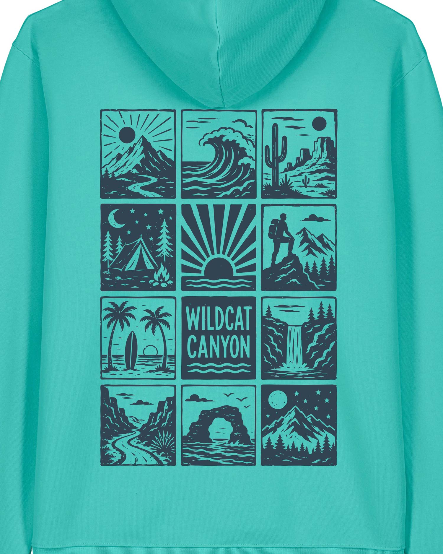 Wild Moments - Unisex Organic Cotton Hoodie - Image 3