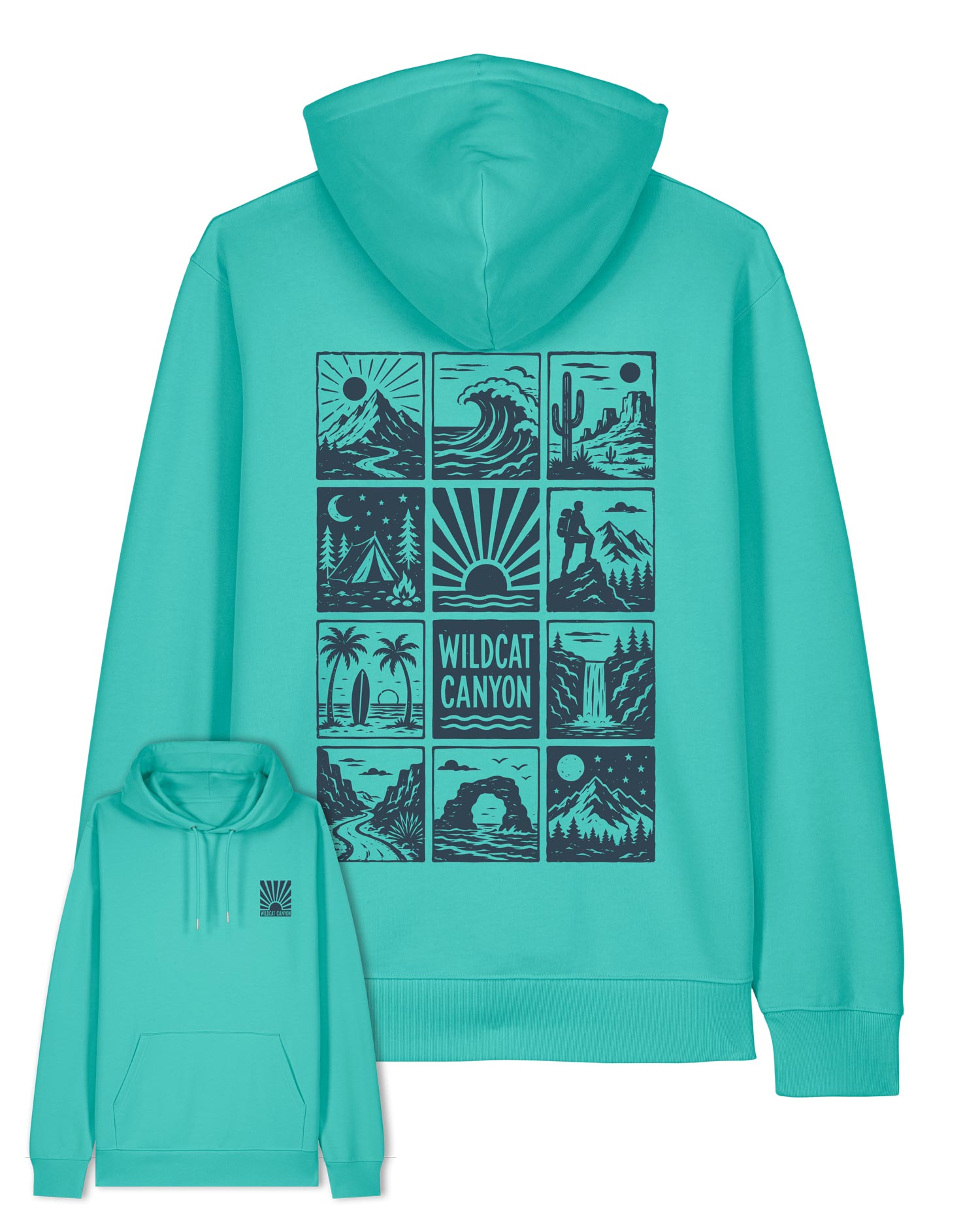 Wild Moments - Unisex Organic Cotton Hoodie
